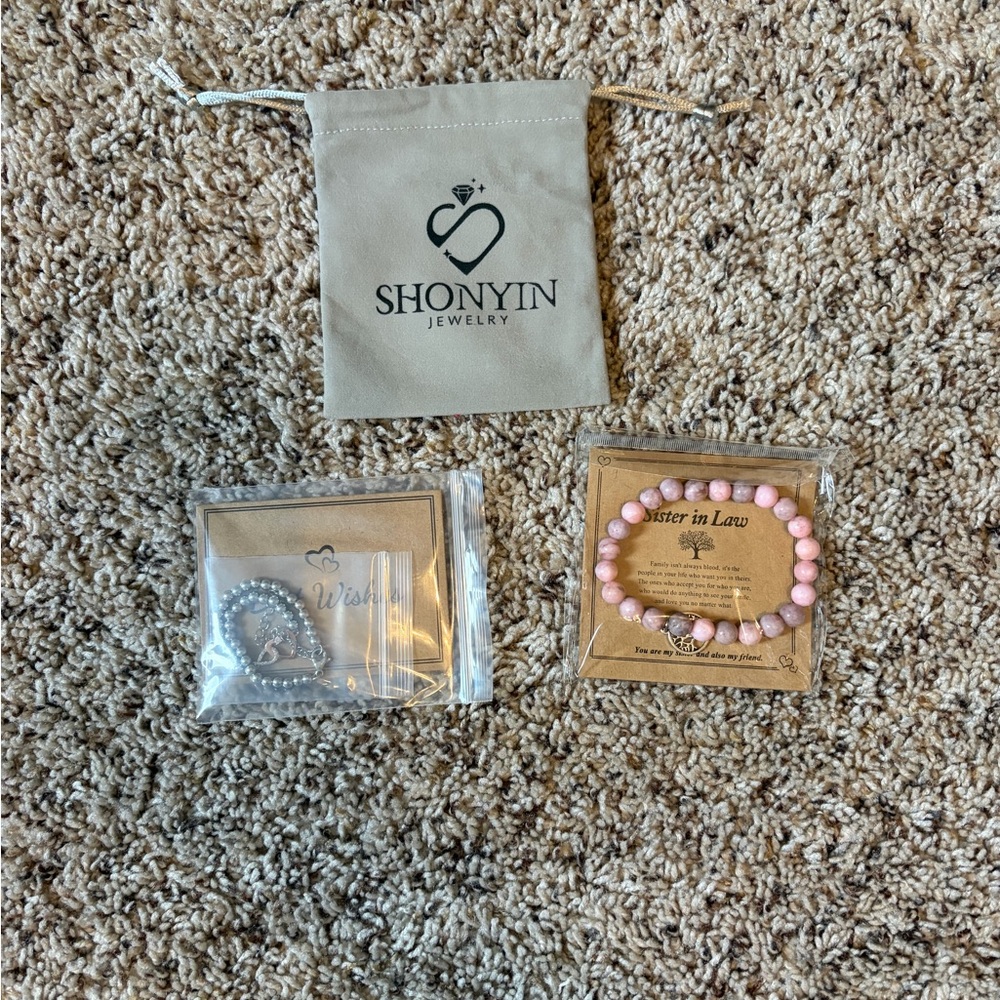 Shonyin jewelry sister in-law Bracelet set
